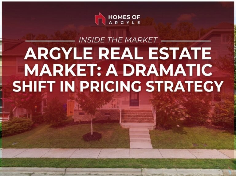 Argyle Real Estate Market A Dramatic Shift in Pricing Strategy